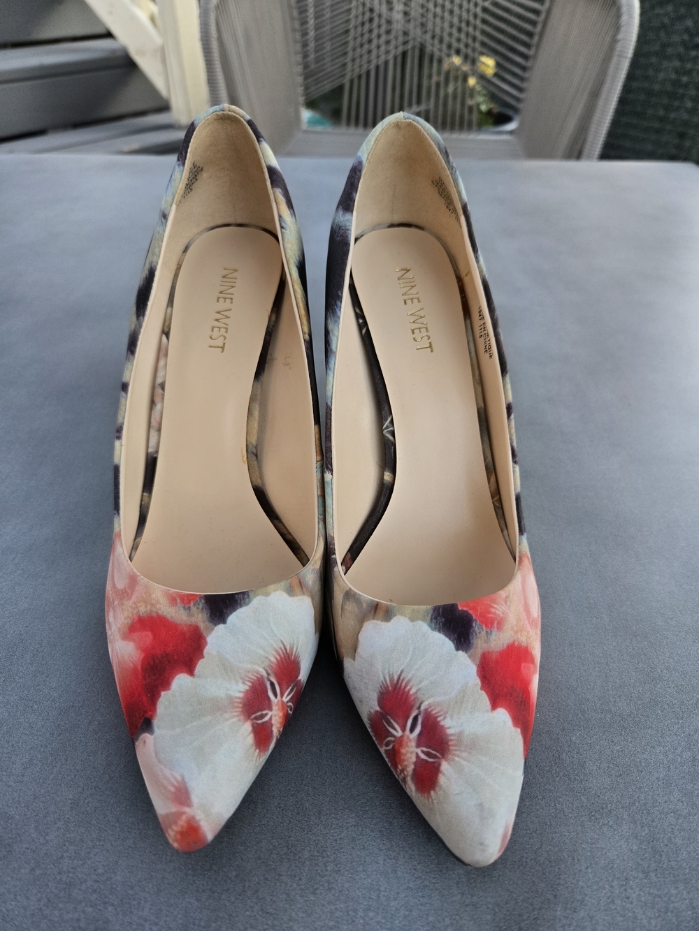 Nine West Women's Floral Pointed-Toe Pumps — Multicolor